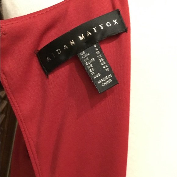 🥰 AIDAN MATTOX DRESS NWOT  SIZE 6 - Picture 9 of 10